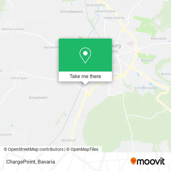 Карта ChargePoint