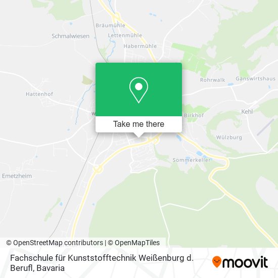 Fachschule für Kunststofftechnik Weißenburg d. Berufl map