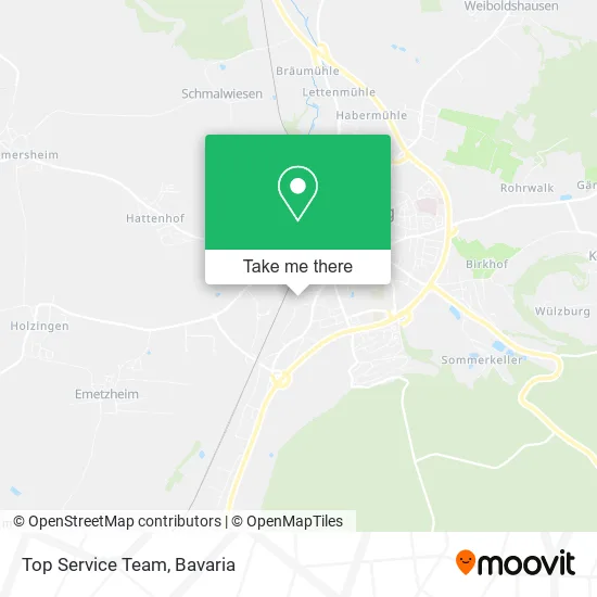 Карта Top Service Team