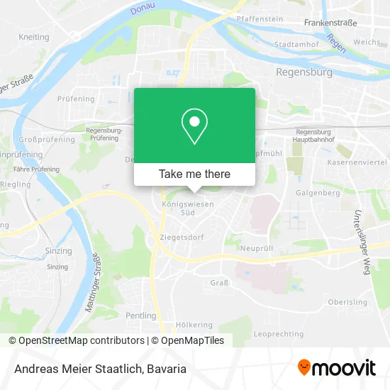 Карта Andreas Meier Staatlich