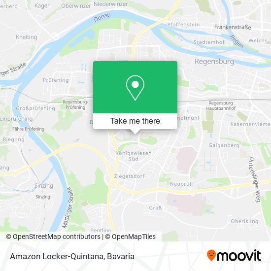 Карта Amazon Locker-Quintana