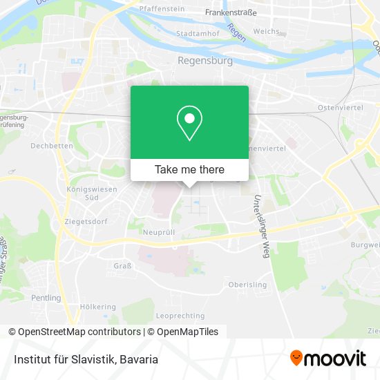 Institut für Slavistik map
