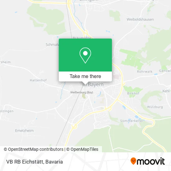 Карта VB RB Eichstätt