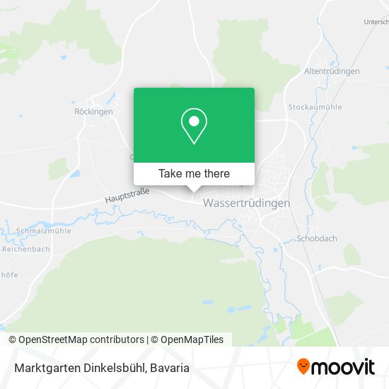 Marktgarten Dinkelsbühl map