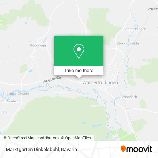 Карта Marktgarten Dinkelsbühl
