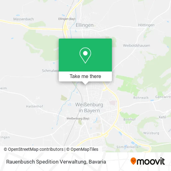 Карта Rauenbusch Spedition Verwaltung
