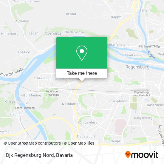 Карта Djk Regensburg Nord