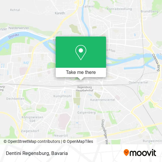 Карта Dentini Regensburg