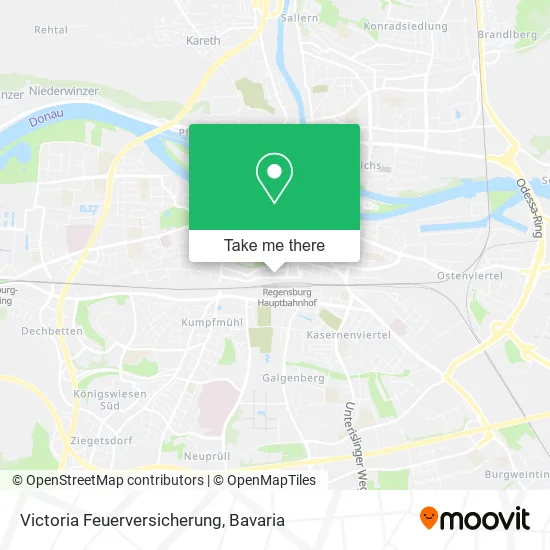 Карта Victoria Feuerversicherung