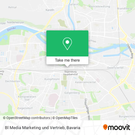 Карта Bl Media Marketing und Vertrieb