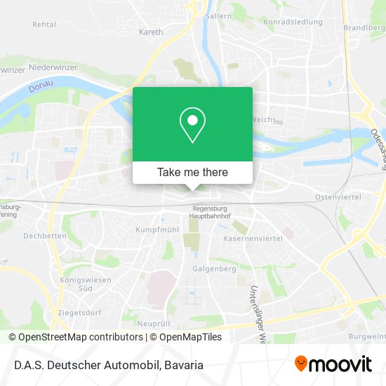 D.A.S. Deutscher Automobil map