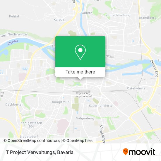 Карта T Project Verwaltungs