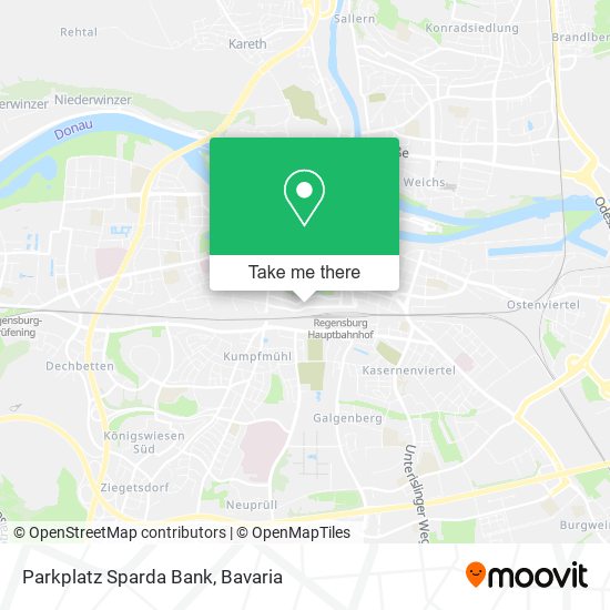 Parkplatz Sparda Bank map