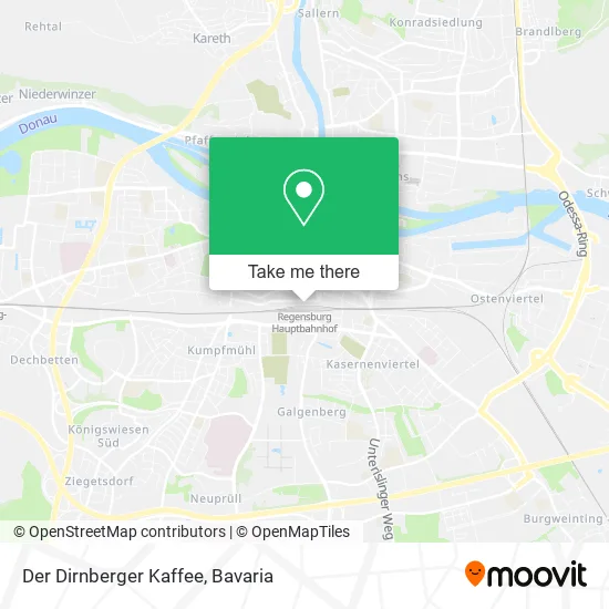 Карта Der Dirnberger Kaffee