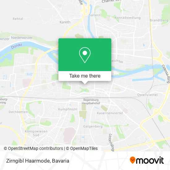 Карта Zirngibl Haarmode
