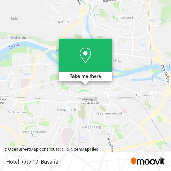 Hotel Rote 19 map