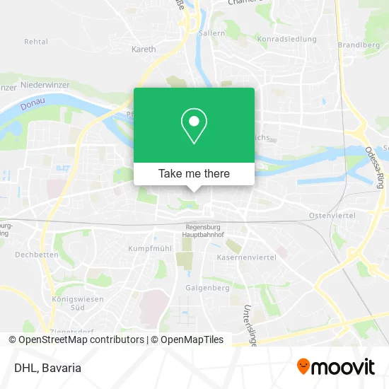 Карта DHL
