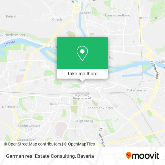 Карта German real Estate Consulting