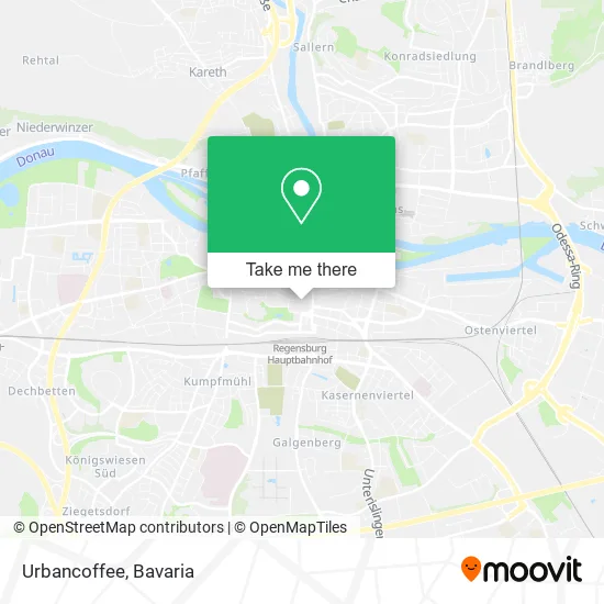 Карта Urbancoffee
