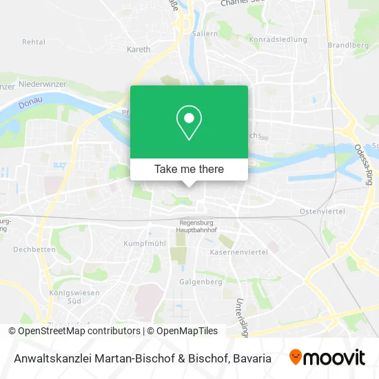 Карта Anwaltskanzlei Martan-Bischof & Bischof