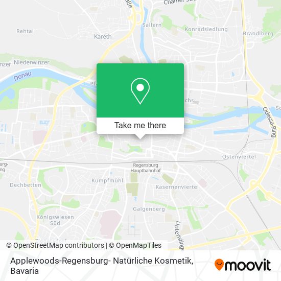 Applewoods-Regensburg- Natürliche Kosmetik map