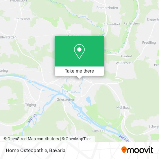 Карта Home Osteopathie