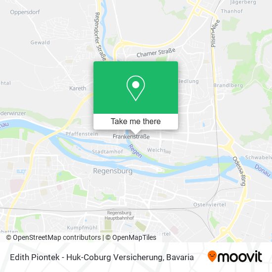 Edith Piontek - Huk-Coburg Versicherung map