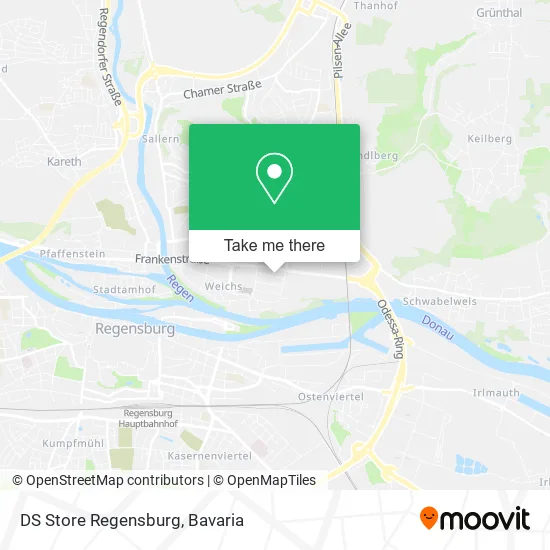 Карта DS Store Regensburg