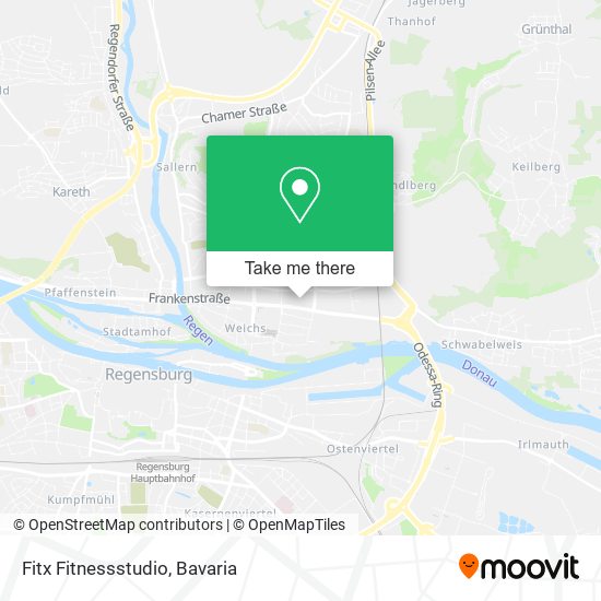 Fitx Fitnessstudio map