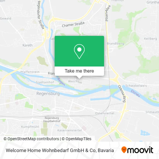 Карта Welcome Home Wohnbedarf GmbH & Co