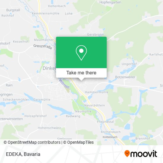 EDEKA map