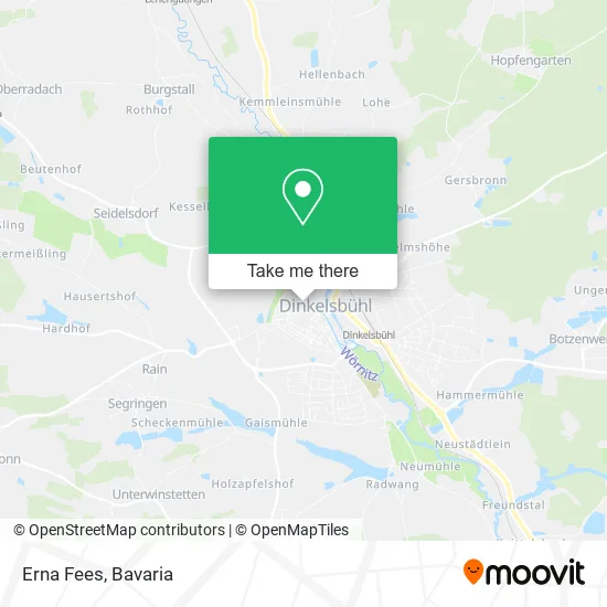 Карта Erna Fees