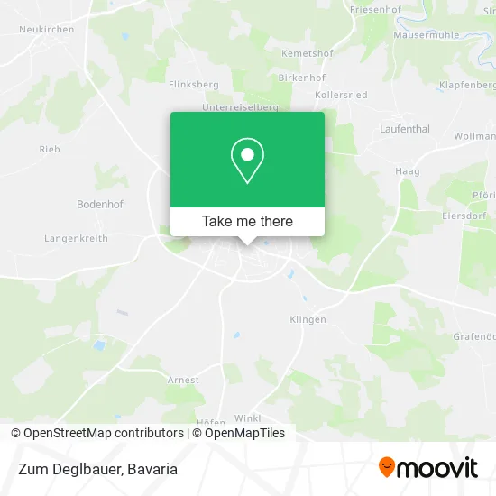 Карта Zum Deglbauer