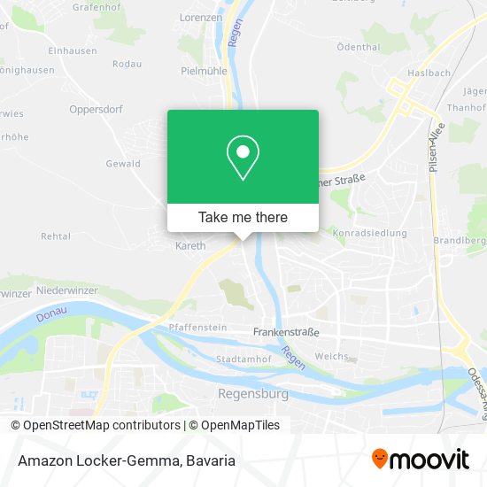 Amazon Locker-Gemma map