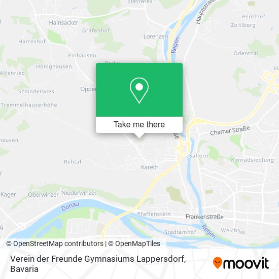 Verein der Freunde Gymnasiums Lappersdorf map