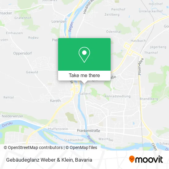 Карта Gebäudeglanz Weber & Klein