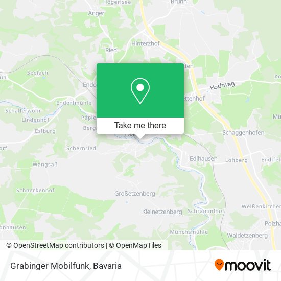 Grabinger Mobilfunk map