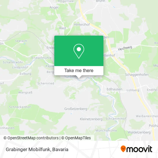 Карта Grabinger Mobilfunk