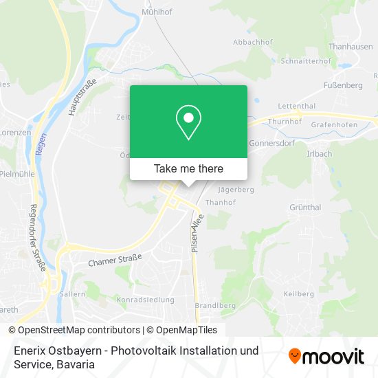 Enerix Ostbayern - Photovoltaik Installation und Service map