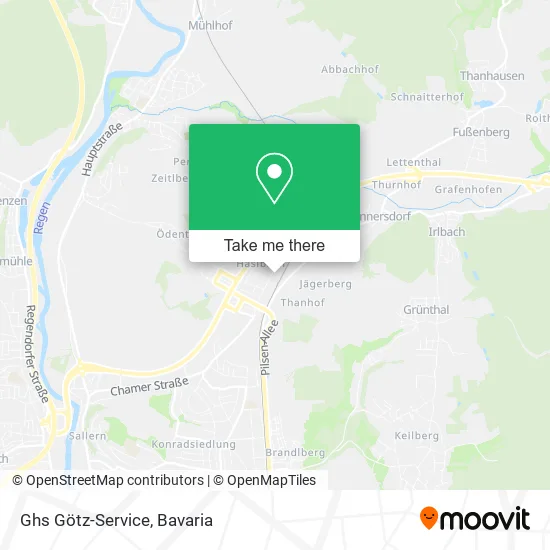 Карта Ghs Götz-Service