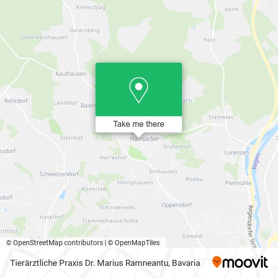 Tierärztliche Praxis Dr. Marius Ramneantu map