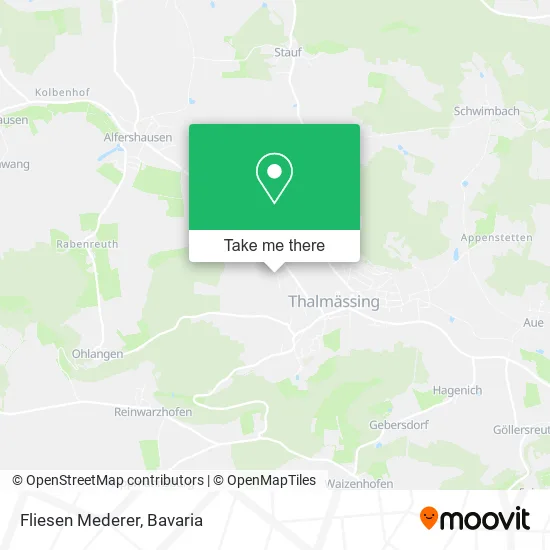 Карта Fliesen Mederer