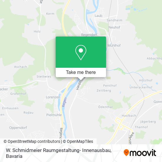 W. Schmidmeier Raumgestaltung- Innenausbau map