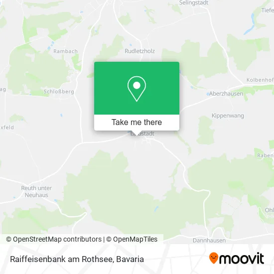 Карта Raiffeisenbank am Rothsee
