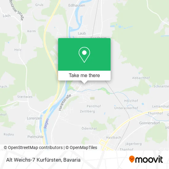 Карта Alt Weichs-7 Kurfürsten