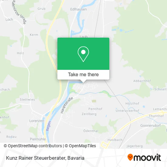 Карта Kunz Rainer Steuerberater