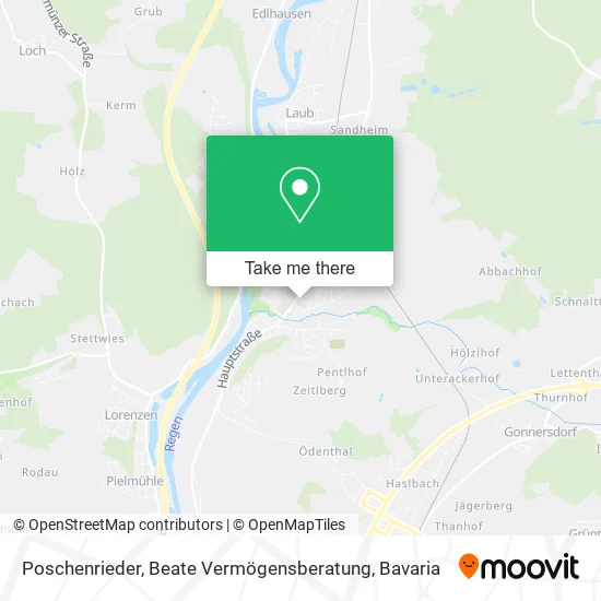 Карта Poschenrieder, Beate Vermögensberatung