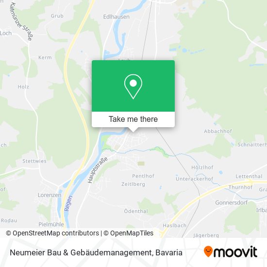 Neumeier Bau & Gebäudemanagement map