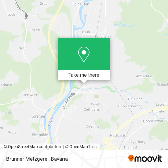 Карта Brunner Metzgerei