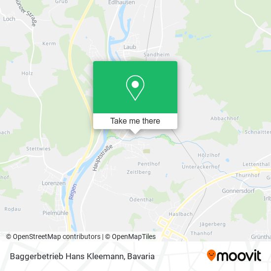 Baggerbetrieb Hans Kleemann map